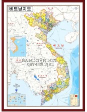Bản đồ Việt Nam tiếng Hàn
